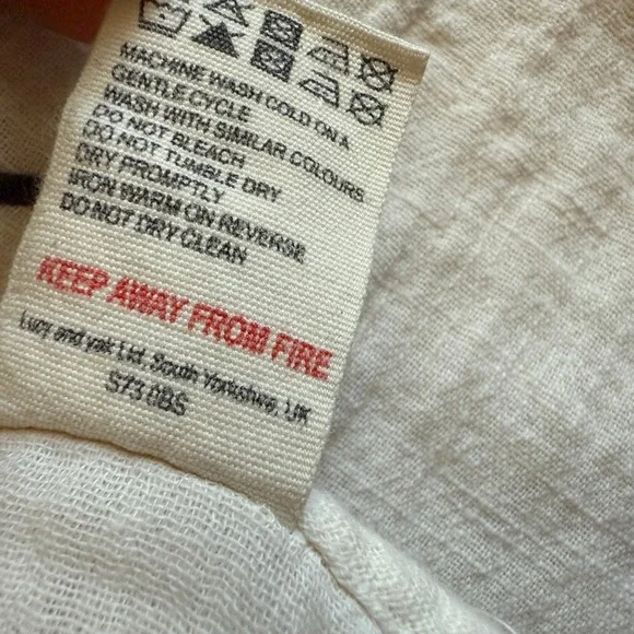 Lucy & Yak Cream Jumpsuit with Black Cactus Print - Picture 16 of 16